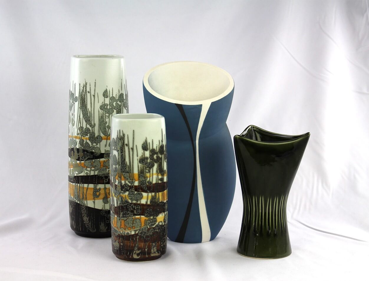 Vintage ceramic vases - assorted