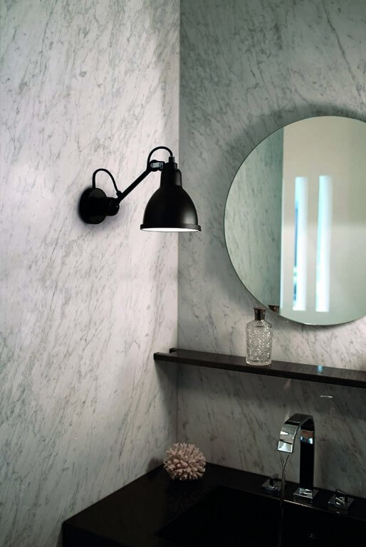 DCW Lampe Gras 304 bathroom