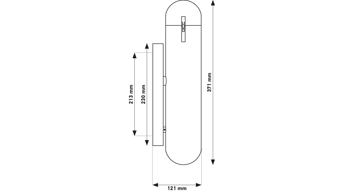 DCW ISP wall light