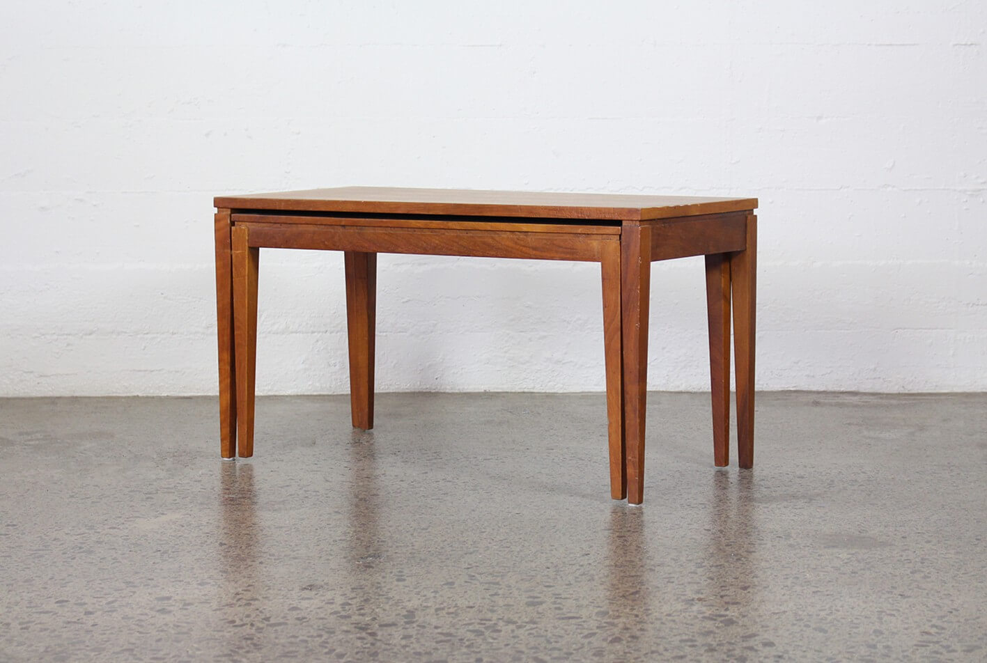 Gordon Russell walnut nest