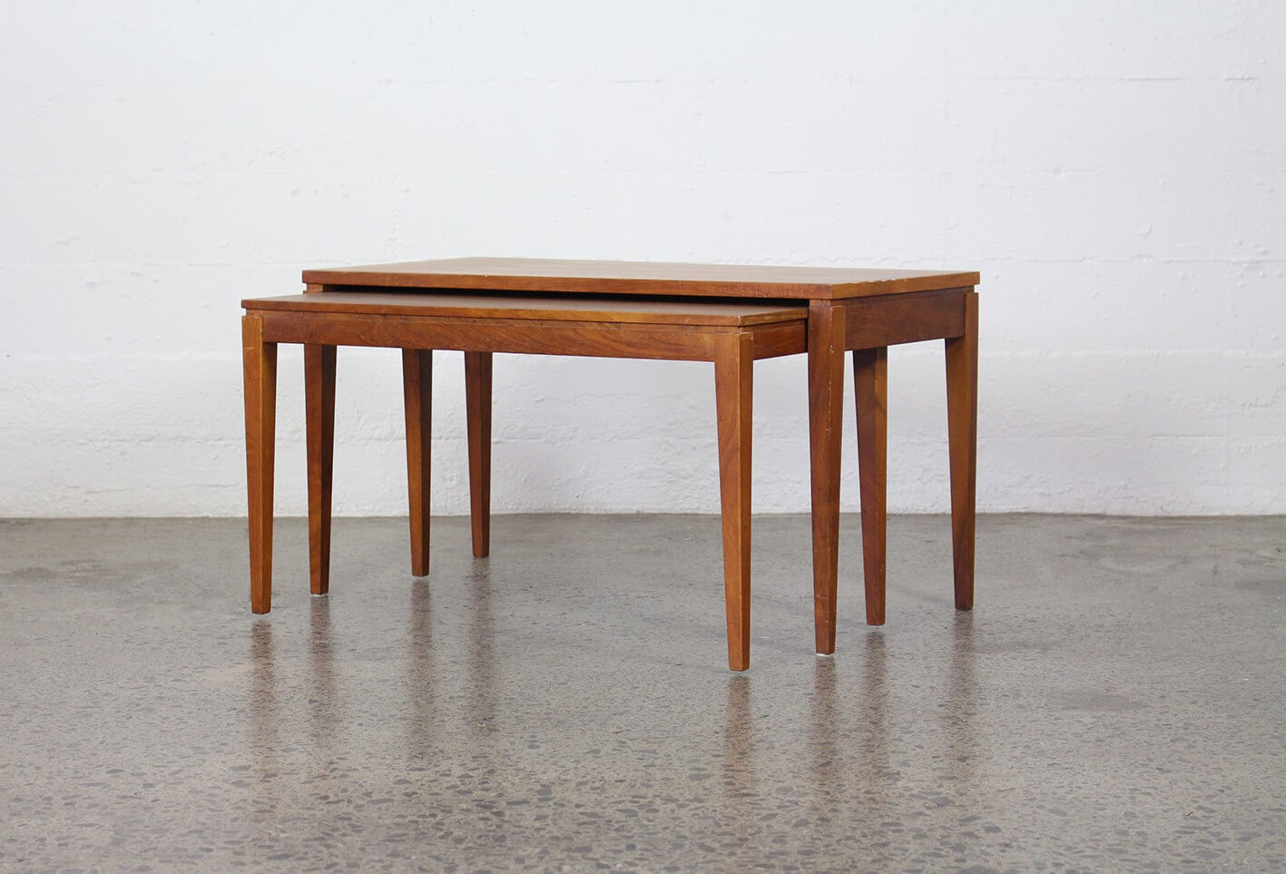 Gordon Russell walnut nest