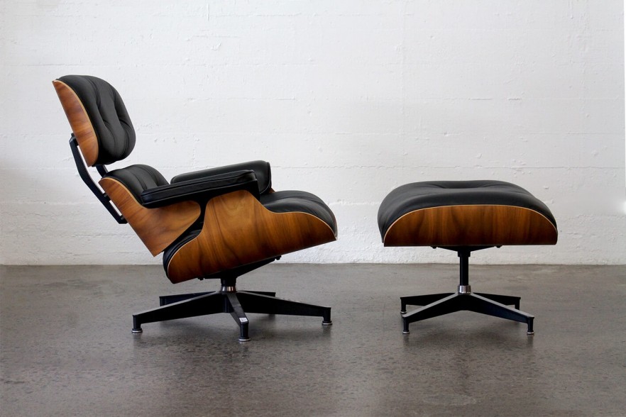 Krachtcel wijsvinger Gedateerd Eames Lounge Chair and Ottoman