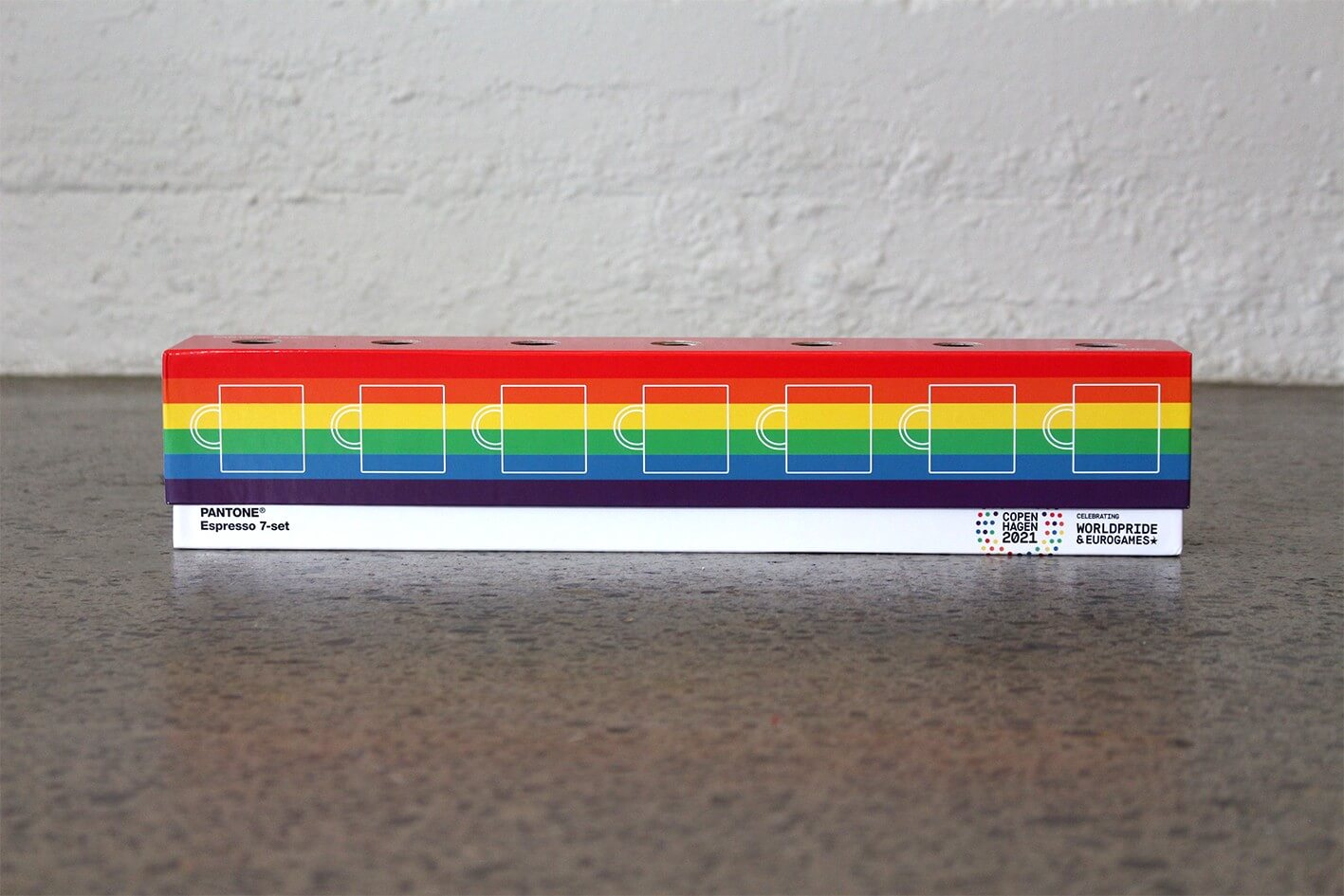 Pantone espresso cup PRIDE set