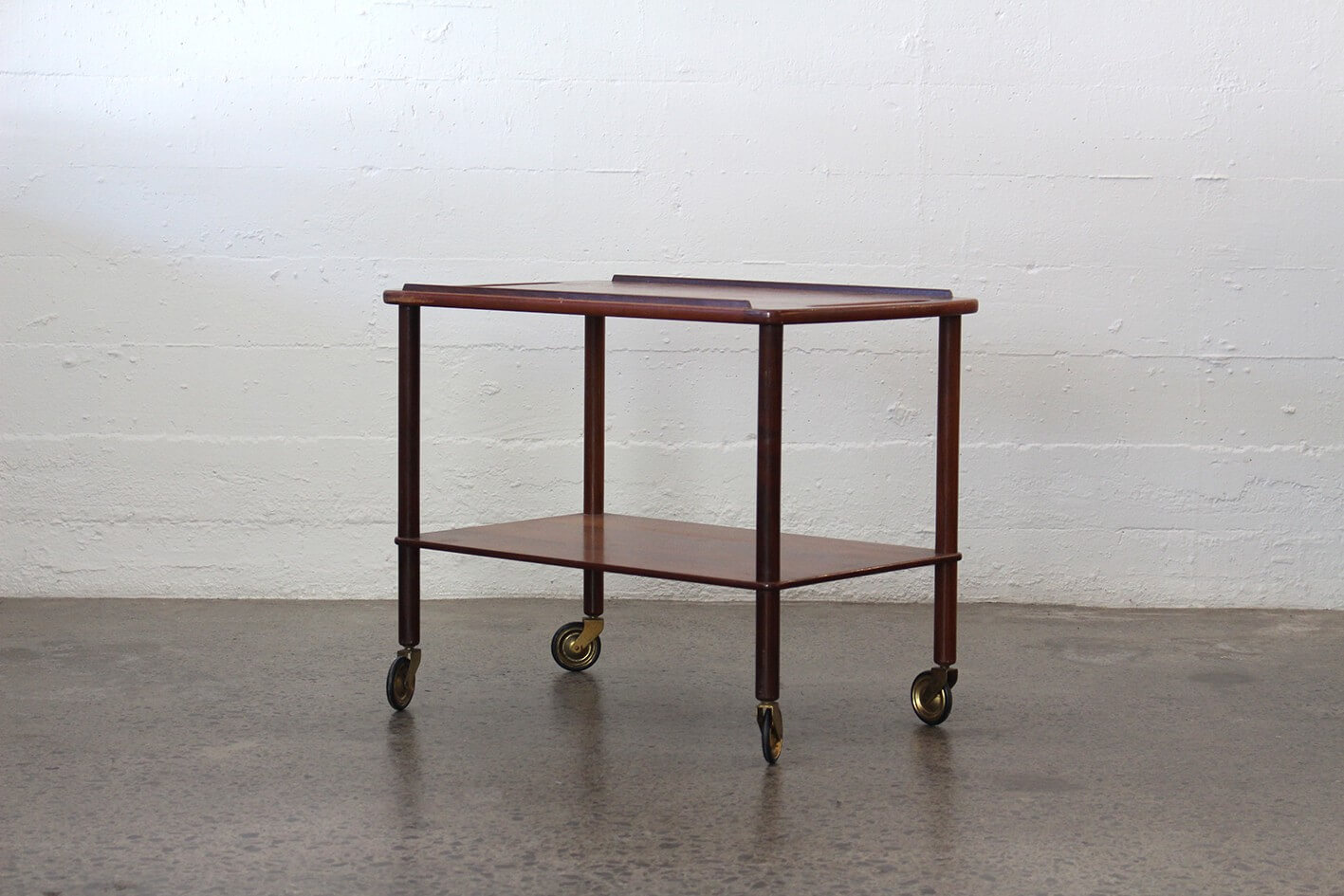 Vintage Danish drinks trolley