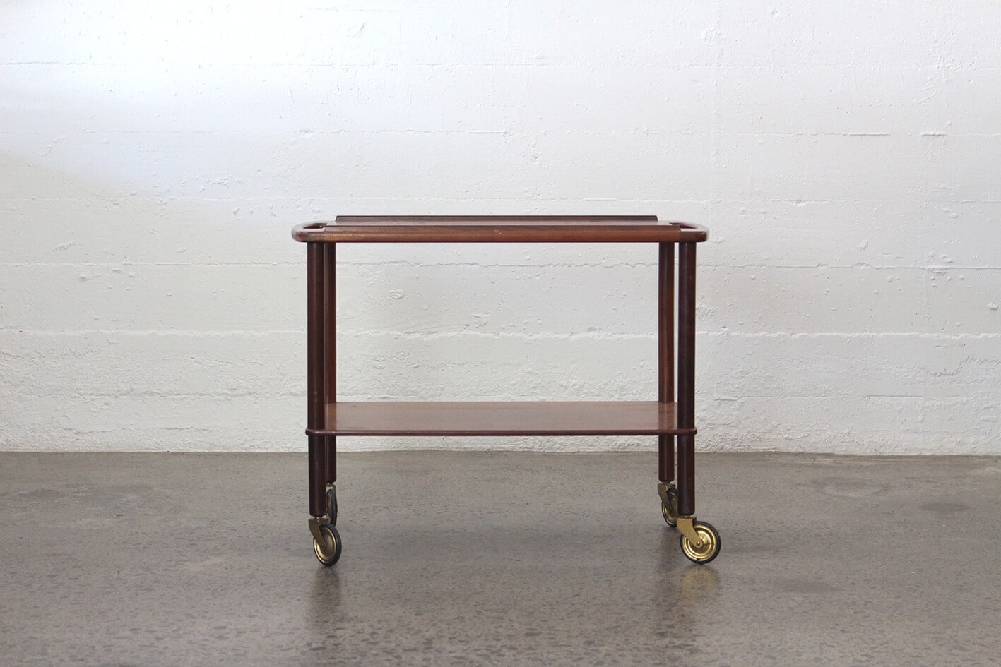 Vintage Danish drinks trolley