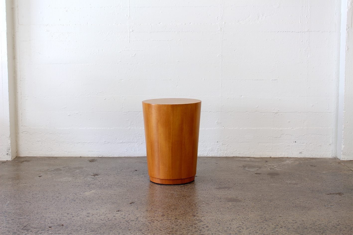 Vintage conical side table