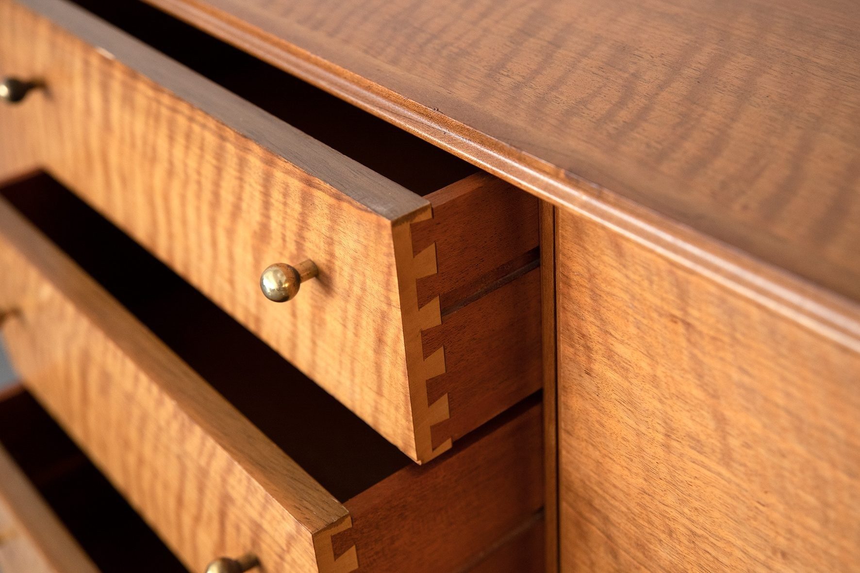 Alfred Cox satinwood sideboard