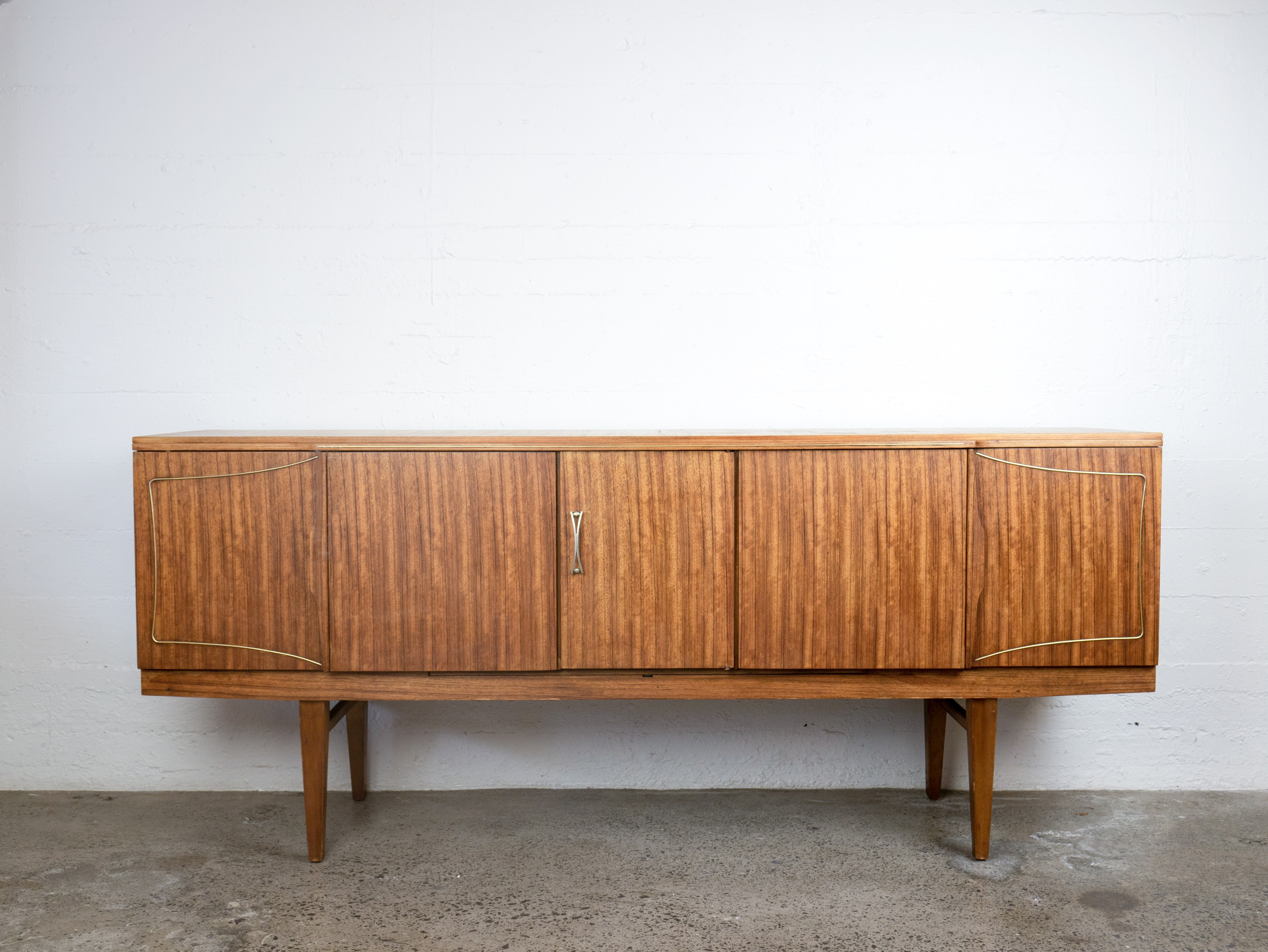 English sideboard with hidden bar