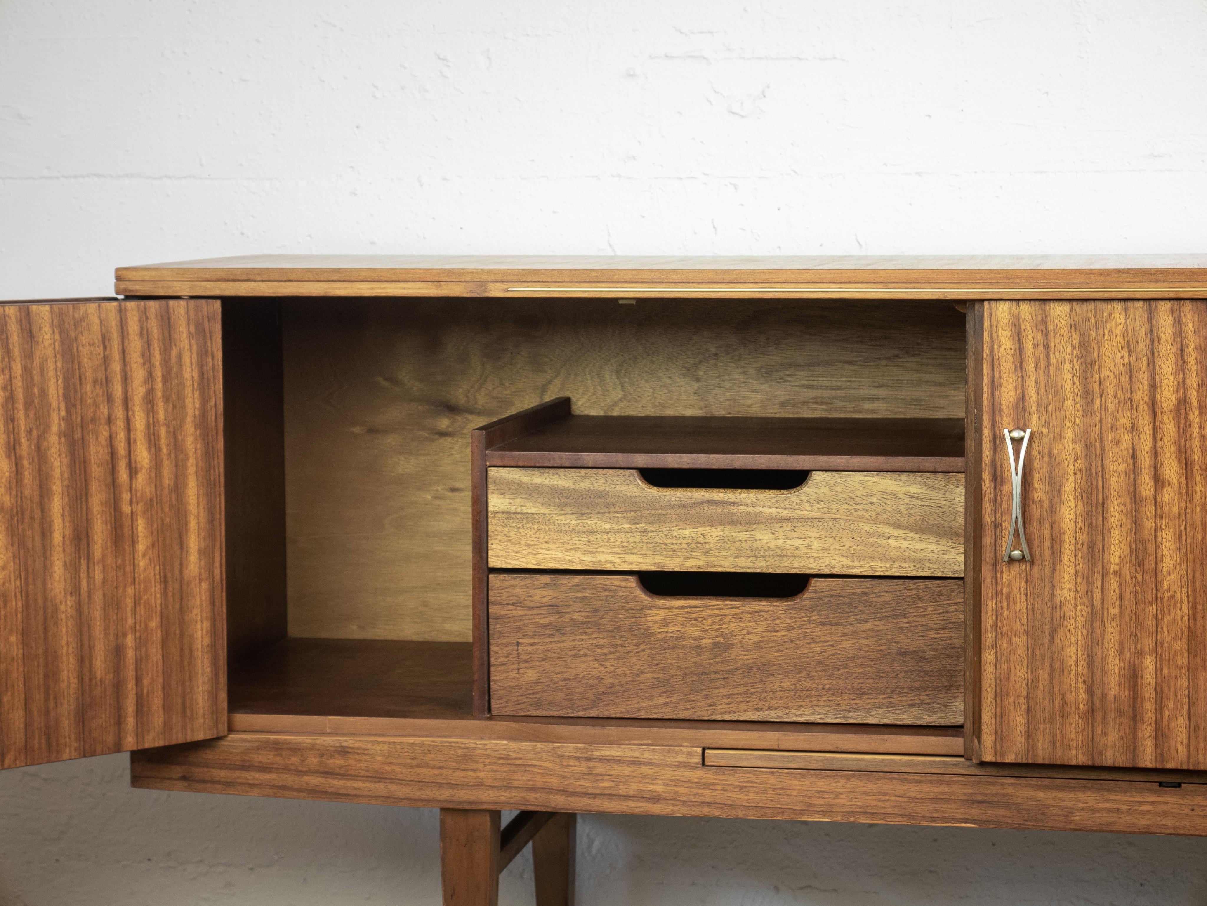 English sideboard with hidden bar