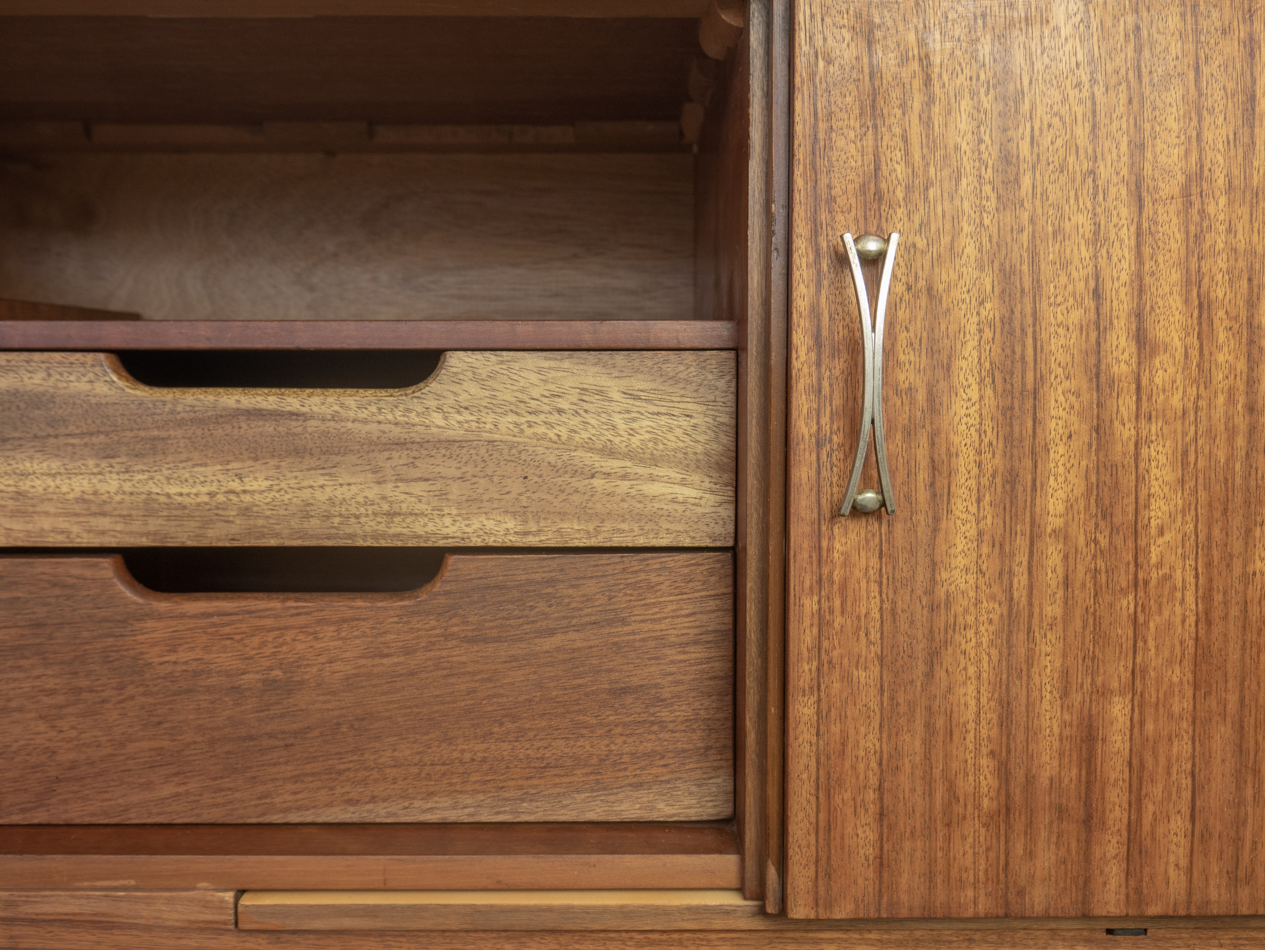 English sideboard with hidden bar