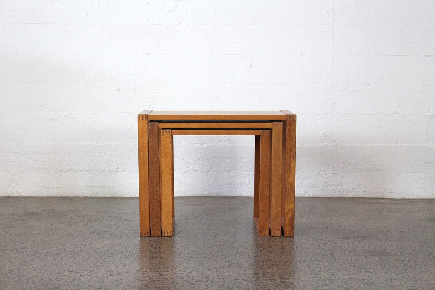 Nest of Danish side tables